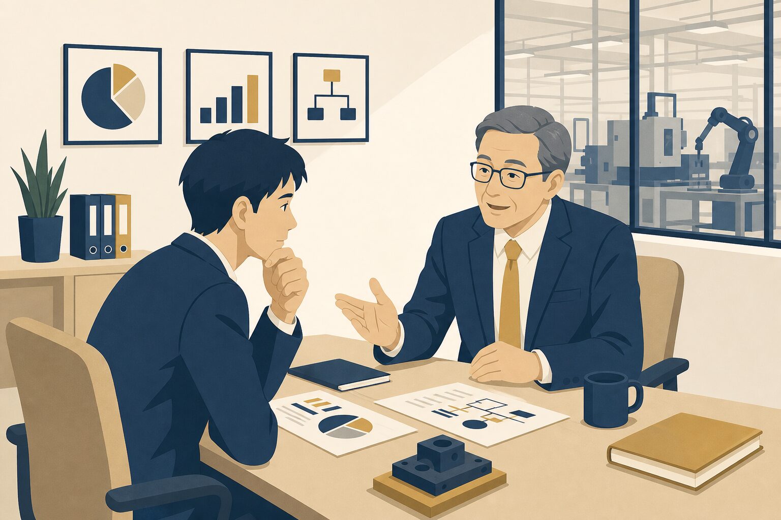 老舗製造業の2代目経営者、疲れた中で出会ったメンターとの出会いで見つけた自信