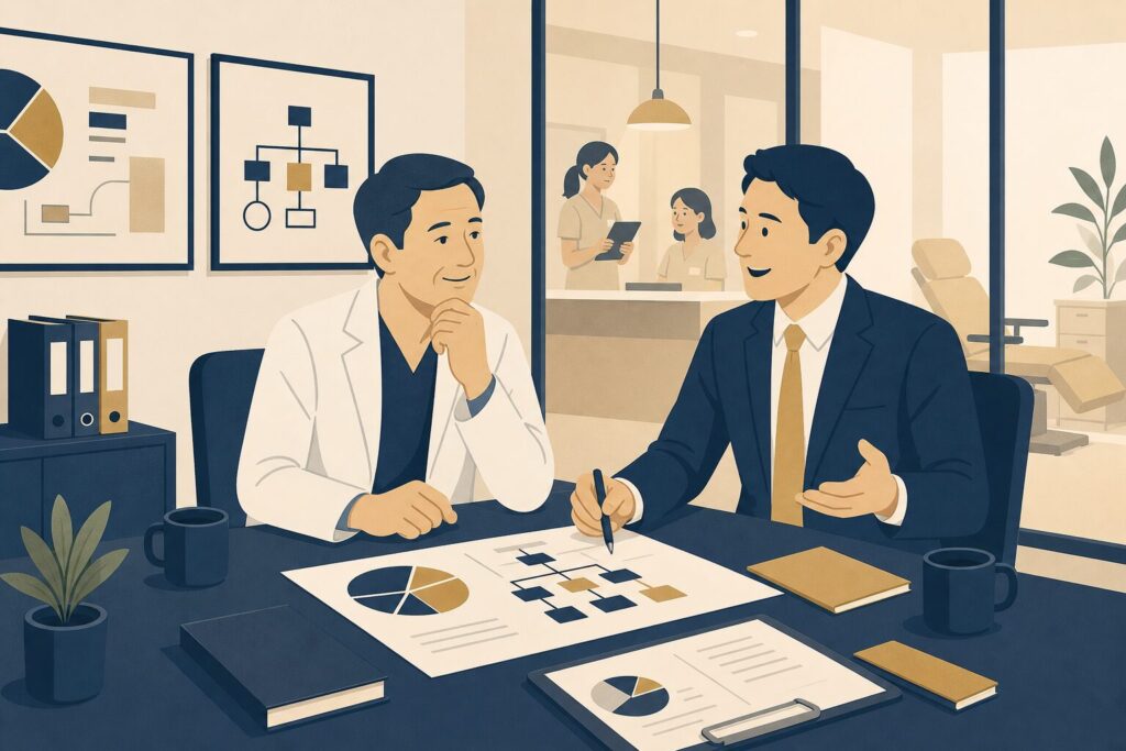 「相談相手がいない」と気づいた院長へ|医療法人の経営伴走が変えること